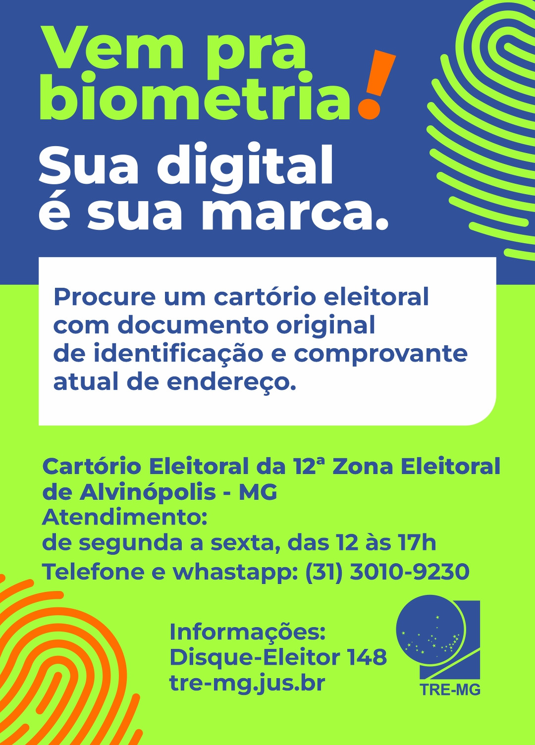 A CIDADANIA ESTÁ NA PONTA DO SEU DEDO TAMBÉM