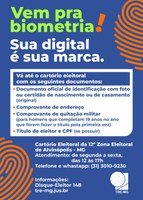 A DIGITAL DE CADA UM FAZ A DIFERENÇA!